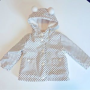 Polka Dot Rain Jacket